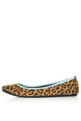 Tricks Leopard Ballets - predominant colour: tan; secondary colour: black; occasions: casual; material: fabric; heel height: flat; toe: round toe; style: ballerinas / pumps; finish: plain; pattern: animal print; trends: gorgeous grunge; season: s/s 2013