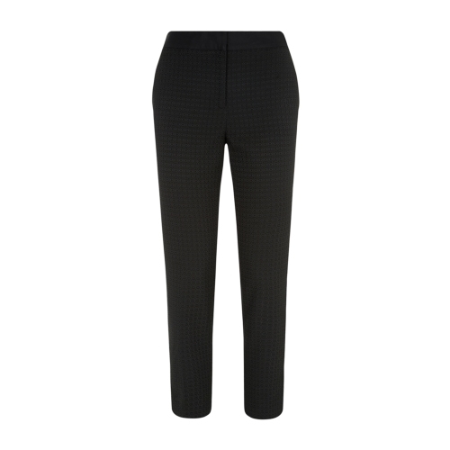 Jackie Trouser - pattern: plain; waist: mid/regular rise; predominant colour: charcoal; occasions: work, creative work; length: ankle length; fibres: polyester/polyamide - 100%; fit: slim leg; pattern type: fabric; texture group: woven light midweight; style: standard; season: a/w 2014