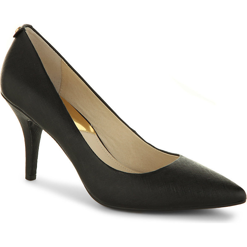 Flex Leather Courts, Women's, Eur 36.5 / 3.5 Uk Women, Black - predominant colour: black; occasions: evening, work, creative work; material: leather; heel height: high; heel: stiletto; toe: pointed toe; style: courts; finish: plain; pattern: plain; season: a/w 2014