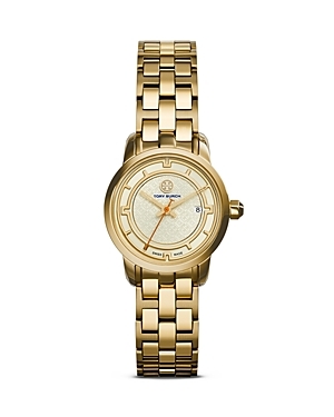 The Tory Watch, 28mm - predominant colour: gold; occasions: casual, work, creative work; style: classic; size: standard; material: chain/metal; finish: metallic; pattern: plain; season: s/s 2015