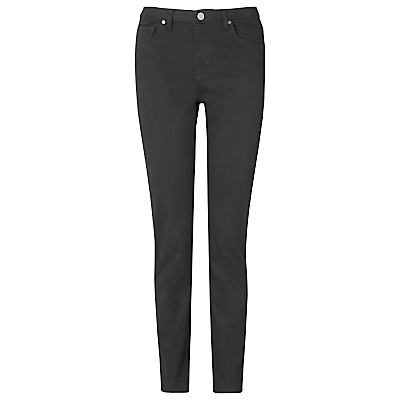 Willow Skinny Jeans, Black - style: skinny leg; length: standard; pattern: plain; pocket detail: traditional 5 pocket; waist: mid/regular rise; predominant colour: black; occasions: casual, evening, creative work; fibres: cotton - stretch; texture group: denim; pattern type: fabric; season: s/s 2015; wardrobe: basic