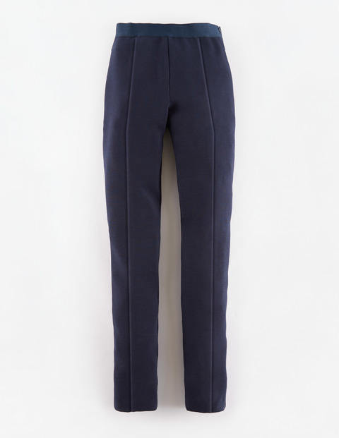 Arianna Pant Navy Women, Navy - length: standard; pattern: plain; waist: high rise; predominant colour: navy; occasions: casual, creative work; waist detail: narrow waistband; fit: straight leg; pattern type: fabric; texture group: woven light midweight; style: standard; season: s/s 2015