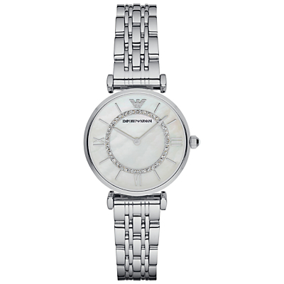Women's Stainless Steel Bracelet Strap Watch - predominant colour: silver; occasions: casual, work, creative work; style: classic; size: standard; material: chain/metal; finish: metallic; pattern: plain; season: a/w 2015