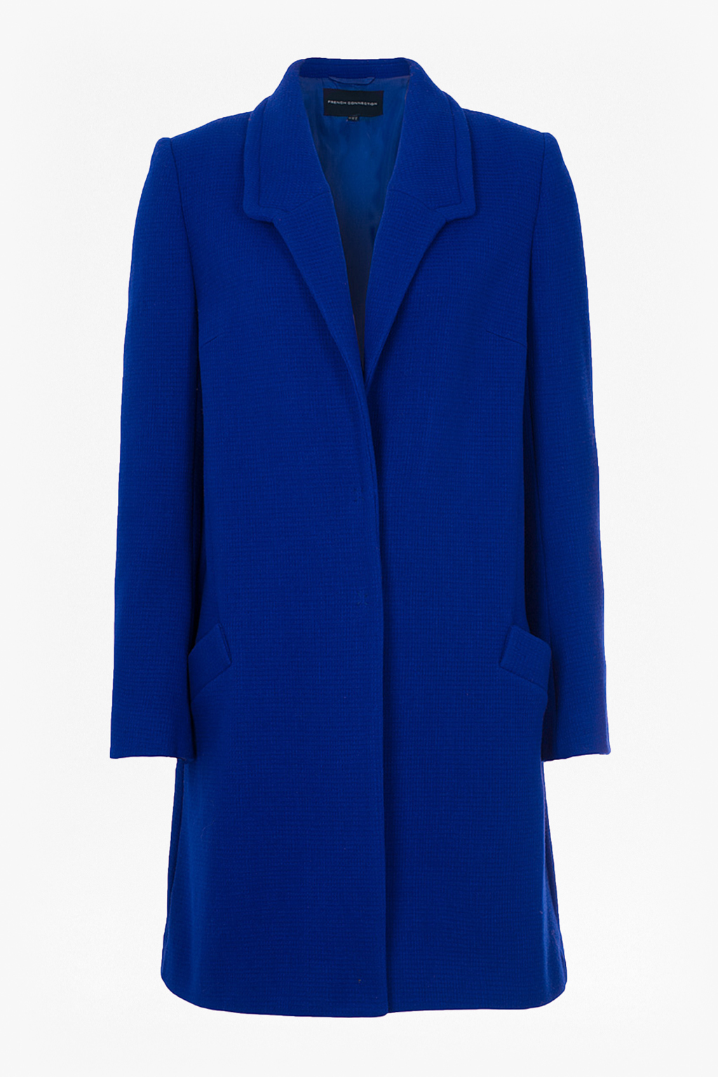 Jackson Oversized Wool Coat Last Night - predominant colour: royal blue; season: a/w 2015