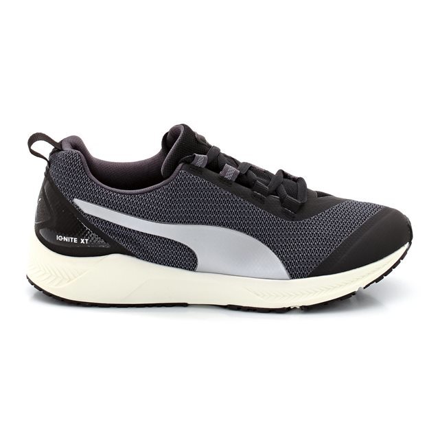 Ignite Xt Wns Low Top Trainers - secondary colour: light grey; predominant colour: black; occasions: casual; material: fabric; heel height: flat; toe: round toe; style: trainers; finish: plain; pattern: colourblock; shoe detail: moulded soul; season: a/w 2015