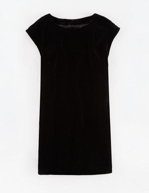 Velvet Tunic Dress Black Women, Black - style: shift; sleeve style: capped; pattern: plain; predominant colour: black; occasions: evening; length: just above the knee; fit: body skimming; fibres: silk - mix; neckline: crew; sleeve length: short sleeve; pattern type: fabric; texture group: velvet/fabrics with pile; season: a/w 2015