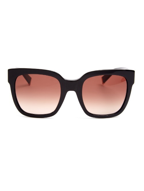 Modern Sunglasses - predominant colour: black; occasions: casual, holiday; style: square; size: standard; material: plastic/rubber; pattern: plain; finish: plain; season: a/w 2015