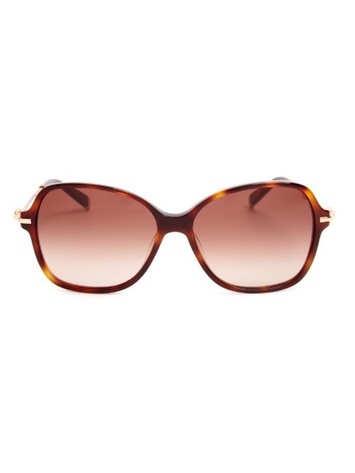 Bright Sunglasses - predominant colour: chocolate brown; secondary colour: tan; occasions: casual, holiday; style: round; size: standard; material: plastic/rubber; pattern: tortoiseshell; finish: plain; season: a/w 2015