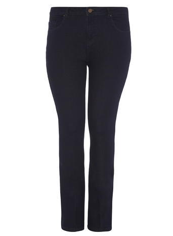 Womens **Dp Curve Indigo Flared Jeans Indigo - style: flares; length: standard; pattern: plain; pocket detail: traditional 5 pocket; waist: mid/regular rise; predominant colour: navy; occasions: casual; fibres: cotton - stretch; jeans detail: dark wash; texture group: denim; pattern type: fabric; season: a/w 2015