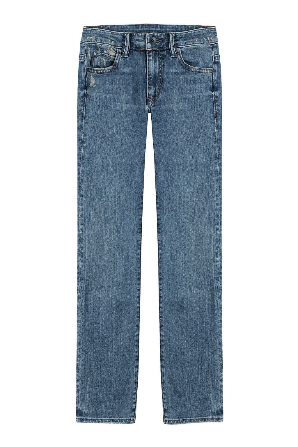 Skinny Jeans Blue - pattern: plain; pocket detail: traditional 5 pocket; style: slim leg; waist: mid/regular rise; predominant colour: denim; occasions: casual, creative work; length: ankle length; fibres: cotton - stretch; texture group: denim; pattern type: fabric; season: a/w 2015