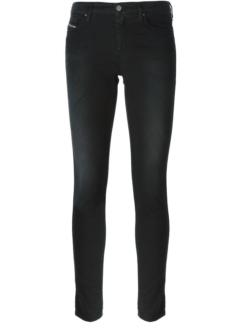 'doris' Jeans, Women's, Black - style: skinny leg; length: standard; pattern: plain; pocket detail: traditional 5 pocket; waist: mid/regular rise; predominant colour: black; occasions: casual; fibres: cotton - stretch; texture group: denim; pattern type: fabric; season: a/w 2015