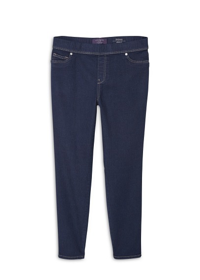 Dark Wash Massha Jeggings - length: standard; pattern: plain; style: jeggings; pocket detail: traditional 5 pocket; waist: mid/regular rise; predominant colour: navy; occasions: casual; fibres: cotton - stretch; texture group: denim; pattern type: fabric; season: a/w 2015