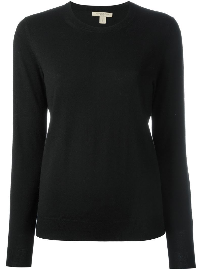 Elbow Patch Jumper - pattern: plain; style: standard; predominant colour: black; occasions: casual, creative work; length: standard; fibres: wool - 100%; fit: standard fit; neckline: crew; sleeve length: long sleeve; sleeve style: standard; texture group: knits/crochet; season: a/w 2015