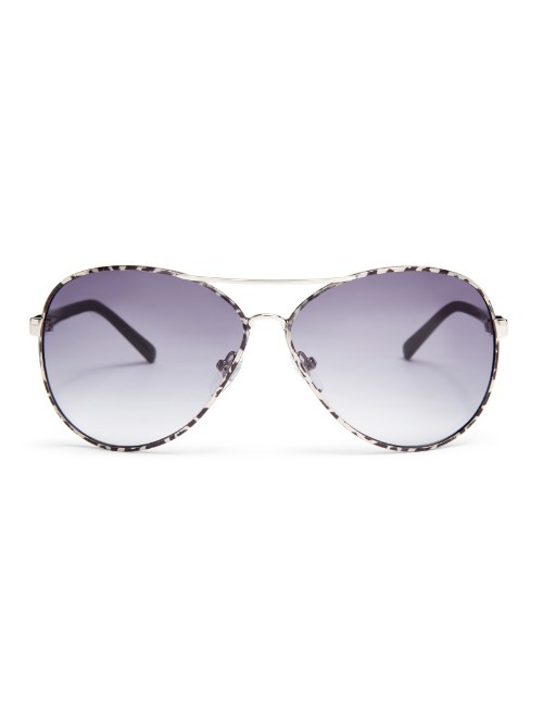Sental Sunglasses - predominant colour: black; style: aviator; size: standard; material: plastic/rubber; occasions: holiday; finish: plain; pattern: patterned/print; season: a/w 2015