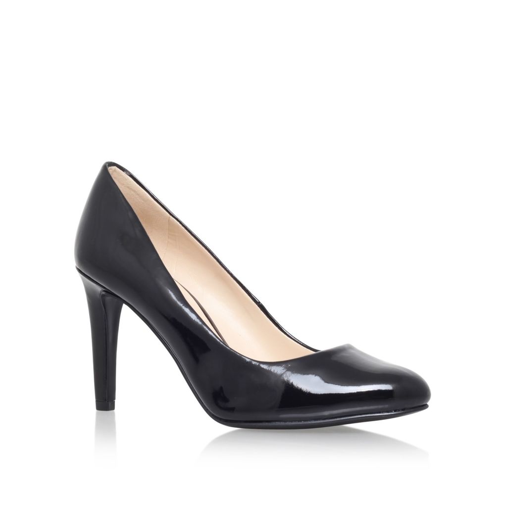 Handjive3 High Heel Court Shoes, Black - predominant colour: black; occasions: work; material: leather; heel height: high; heel: stiletto; toe: round toe; style: courts; finish: plain; pattern: plain; season: a/w 2015