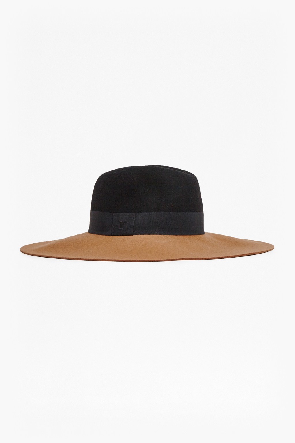 Anita Colour Block Felt Fedora Biker Berry/Black - secondary colour: tan; predominant colour: black; occasions: casual; type of pattern: standard; style: fedora; size: standard; material: felt; pattern: plain; season: a/w 2015