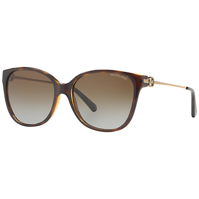 Mk6006 Marrakesh Cat's Eye Sunglasses - predominant colour: chocolate brown; style: cateye; size: standard; material: plastic/rubber; pattern: plain; occasions: holiday; finish: plain; season: s/s 2016; wardrobe: basic