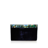Hoxton Butterfly Clutch - predominant colour: black; occasions: evening; type of pattern: standard; style: clutch; length: hand carry; size: small; material: faux leather; pattern: florals; finish: plain; season: s/s 2016; wardrobe: event