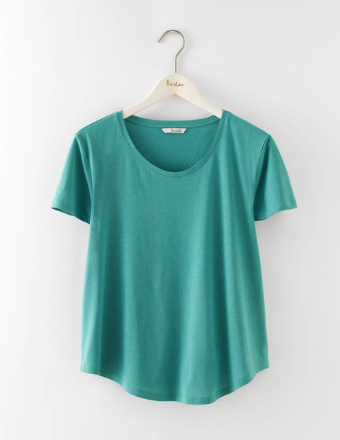 Supersoft Swing Tee Csarite Women, Csarite - neckline: round neck; pattern: plain; style: t-shirt; predominant colour: mint green; occasions: casual; length: standard; fibres: cotton - mix; fit: body skimming; sleeve length: short sleeve; sleeve style: standard; pattern type: fabric; texture group: jersey - stretchy/drapey; season: s/s 2016; wardrobe: highlight