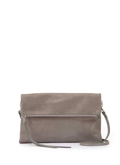 Silver Evie Simple Zip Clutch - predominant colour: light grey; occasions: evening; type of pattern: standard; style: clutch; length: hand carry; size: small; material: leather; pattern: plain; finish: plain; season: a/w 2016; wardrobe: event