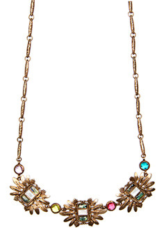 Necklace 3 Etnic T C - predominant colour: gold; style: standard; length: long; size: standard; material: chain/metal