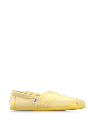 Espadrilles Espadrilles On Shoescribe.Com - predominant colour: primrose yellow; material: fabric; heel height: flat; toe: round toe; style: ballerinas / pumps