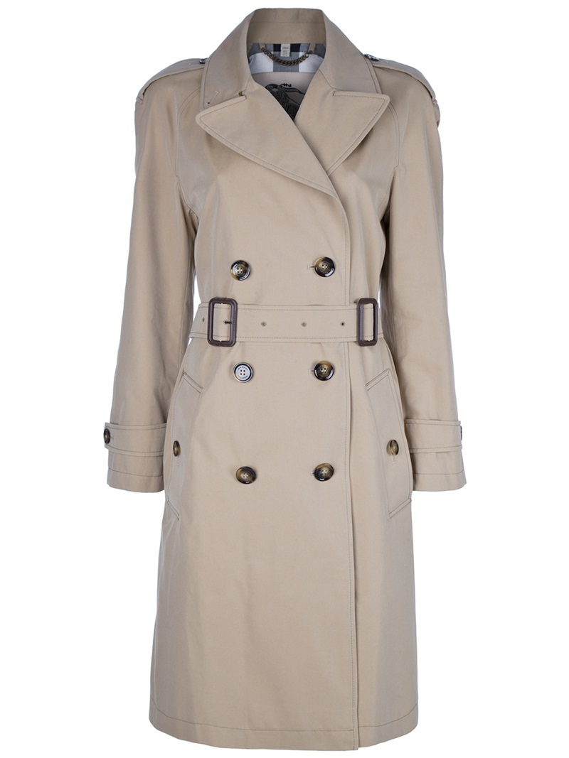 Trench Coat - pattern: plain; shoulder detail: obvious epaulette; hip detail: side pockets at hip, front pockets at hip; style: double breasted; length: on the knee; collar: standard lapel/rever collar; predominant colour: stone; occasions: casual; fit: straight cut (boxy); fibres: cotton - 100%; material texture: calico; waist detail: fitted waist, belted waist/tie at waist/drawstring; sleeve length: long sleeve; sleeve style: standard; texture group: cotton feel fabrics; pattern type: fabric; pattern size: standard