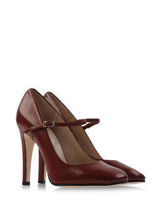 Pumps Heels Pumps On Shoescribe. - predominant colour: burgundy; material: leather; heel height: high; embellishment: buckles; ankle detail: ankle strap; heel: stiletto; toe: round toe; style: mary janes