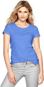 Essential Short Sleeve Crew T - neckline: round neck; pattern: plain; style: t-shirt; predominant colour: denim; occasions: casual; length: standard; fibres: cotton - 100%; fit: body skimming; sleeve length: short sleeve; sleeve style: standard; pattern type: fabric; texture group: jersey - stretchy/drapey