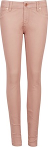Ted Baker Esstie Skinny Jeans - style: skinny leg; length: standard; pattern: plain; pocket detail: traditional 5 pocket; waist: mid/regular rise; predominant colour: blush; occasions: casual; fibres: cotton - stretch; texture group: denim; pattern type: fabric