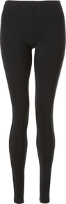 Petal Leggings - length: standard; pattern: plain; style: leggings; waist detail: elasticated waist; waist: mid/regular rise; predominant colour: black; occasions: casual; fibres: viscose/rayon - 100%; texture group: jersey - clingy; fit: skinny/tight leg; pattern type: fabric