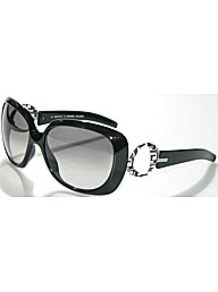 Sunglasses - predominant colour: black; occasions: casual, holiday; style: square; size: standard; material: plastic/rubber; pattern: plain; finish: plain