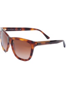 Sunglasses 4130 - predominant colour: chocolate brown; occasions: casual, holiday; style: d frame; size: standard; material: plastic/rubber; pattern: tortoiseshell; finish: plain