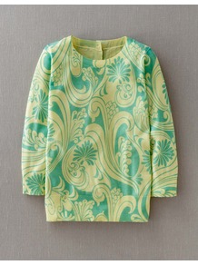 Button Back Jumper - neckline: round neck; style: standard; secondary colour: primrose yellow; predominant colour: mint green; occasions: casual; length: standard; fibres: wool - mix; fit: standard fit; back detail: embellishment at back; sleeve length: 3/4 length; sleeve style: standard; texture group: knits/crochet; pattern type: knitted - fine stitch; pattern size: big & busy; pattern: florals