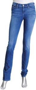 Misfit Skinny In Ronny - style: skinny leg; length: standard; pattern: plain; pocket detail: traditional 5 pocket; waist: mid/regular rise; predominant colour: denim; occasions: casual; fibres: cotton - stretch; jeans detail: whiskering, shading down centre of thigh; texture group: denim; pattern type: fabric; pattern size: standard