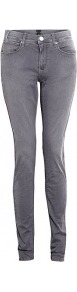 Dove Grey Day Snipe Jeggings - pattern: plain; style: leggings; waist detail: fitted waist; pocket detail: traditional 5 pocket; length: extra long; waist: mid/regular rise; predominant colour: mid grey; occasions: casual; fibres: cotton - stretch; hip detail: fitted at hip (bottoms); texture group: denim; fit: skinny/tight leg; pattern type: fabric