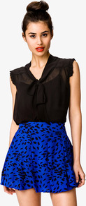 Sleeveless Tie Neck Blouse - pattern: plain; sleeve style: sleeveless; neckline: pussy bow; style: blouse; bust detail: ruching/gathering/draping/layers/pintuck pleats at bust; predominant colour: black; occasions: casual, evening, work; length: standard; fibres: polyester/polyamide - 100%; fit: loose; sleeve length: sleeveless; texture group: sheer fabrics/chiffon/organza etc.; pattern type: fabric; pattern size: standard