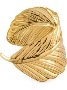 Bracelet - predominant colour: gold; occasions: casual, evening, occasion; style: cuff; size: standard; material: chain/metal; trends: metallics; finish: metallic