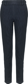 Naples Jeans - length: standard; pattern: plain; style: slim leg; waist: mid/regular rise; predominant colour: navy; occasions: casual, evening; fibres: cotton - stretch; jeans detail: dark wash; texture group: denim; pattern type: fabric; pattern size: standard