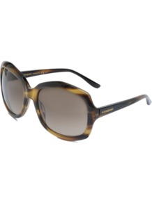 Sunglasses Ysl 6375/S - predominant colour: chocolate brown; occasions: casual, holiday; style: square; size: large; material: plastic/rubber; pattern: tortoiseshell; finish: plain