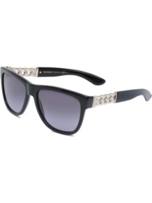 Sunglasses Ysl 6373/S - predominant colour: black; occasions: casual, holiday; style: d frame; size: standard; material: plastic/rubber; pattern: plain; finish: plain