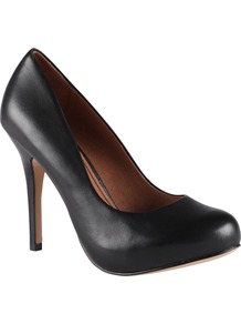 Bessodia Court Shoes, Black - predominant colour: black; occasions: evening, work, occasion; material: leather; heel height: high; heel: stiletto; toe: round toe; style: courts; finish: plain; pattern: plain