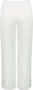 Linen Trouser, Neutral - length: standard; pattern: plain; waist: mid/regular rise; predominant colour: white; occasions: casual, evening, holiday; fibres: linen - mix; texture group: linen; fit: wide leg; pattern type: fabric; style: standard