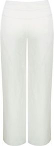 Linen Trouser - length: standard; pattern: plain; waist: mid/regular rise; predominant colour: white; occasions: casual, occasion, holiday; fibres: linen - mix; texture group: linen; fit: wide leg; pattern type: fabric; style: standard