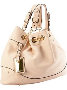 Deja Slouchy Bag - predominant colour: nude; occasions: casual, evening, work, holiday; type of pattern: standard; style: tote; length: handle; size: standard; material: faux leather; pattern: plain; finish: plain; embellishment: chain/metal