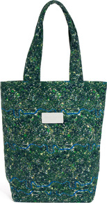 Ridley Tote Bag - predominant colour: dark green; occasions: casual; type of pattern: heavy; style: tote; length: shoulder (tucks under arm); size: standard; material: fabric; finish: plain; pattern: patterned/print