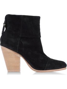Boots Ankle Boots On Shoescribe.Com - predominant colour: black; occasions: casual; material: suede; heel height: mid; embellishment: zips; heel: block; toe: round toe; boot length: ankle boot; style: standard; finish: plain; pattern: plain