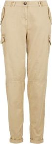 32in Stone Utility Chinos - length: standard; pattern: plain; pocket detail: large back pockets, pockets at the sides; waist: mid/regular rise; predominant colour: stone; occasions: casual, holiday; style: chino; fibres: cotton - 100%; texture group: cotton feel fabrics; fit: straight leg; pattern type: fabric