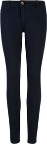 Ted Baker Revrcy Reversible Jeans - style: skinny leg; length: standard; pattern: plain; pocket detail: traditional 5 pocket; waist: mid/regular rise; secondary colour: navy; predominant colour: black; occasions: casual, evening, work; fibres: cotton - stretch; jeans detail: dark wash; texture group: denim; pattern type: fabric