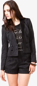 Brocade Tuxedo Jacket - pattern: plain; collar: shawl/waterfall; predominant colour: black; occasions: evening, occasion; length: standard; fit: tailored/fitted; fibres: polyester/polyamide - stretch; style: double breasted tuxedo; sleeve length: long sleeve; sleeve style: standard; trends: tuxedo; collar break: low/open; pattern type: fabric; texture group: brocade/jacquard